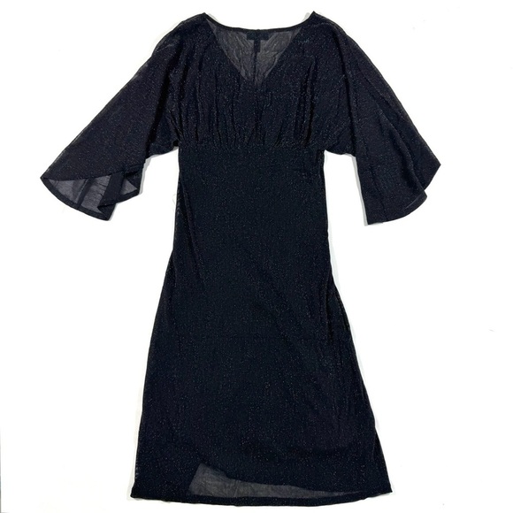 New ModCloth Promised You Heaven Mesh Midi Dress Sparkle - Picture 4 of 8